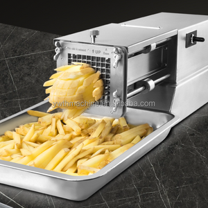 automatic fruit and vegetable cutting machine commercial electric potato slicer carrot dicer