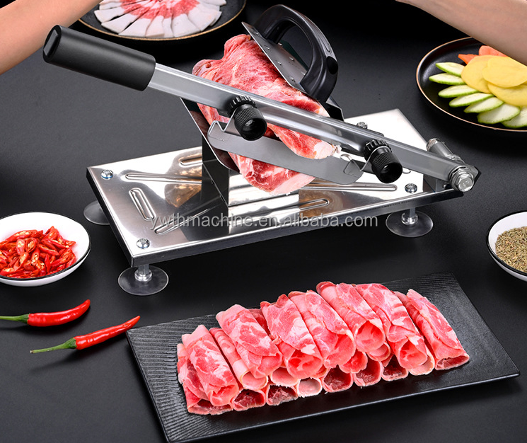 manual frozen meat slicer portable hand vegetable slicer