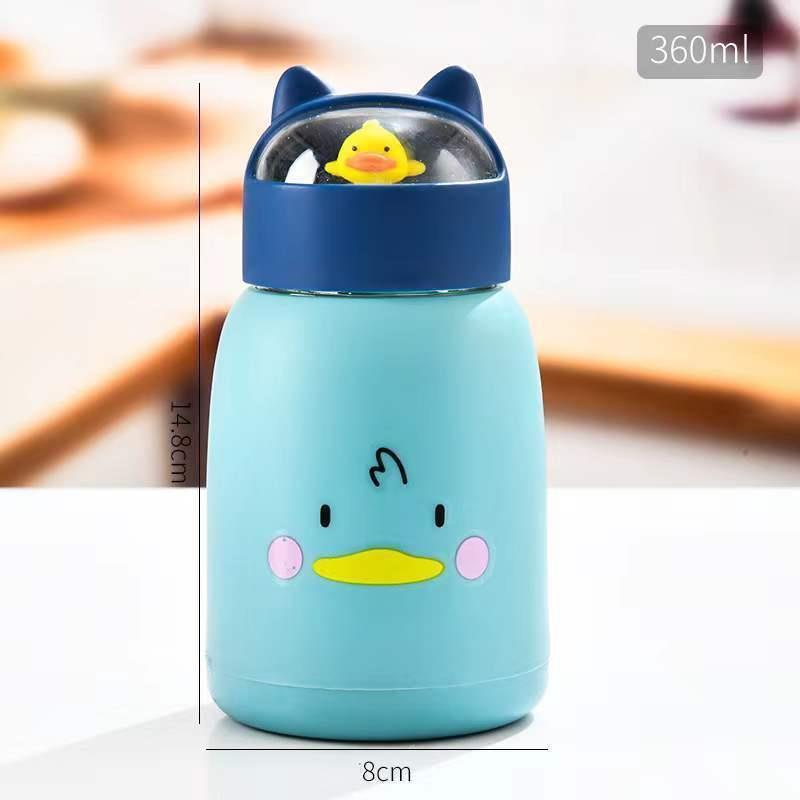 Cute pet animal student cute gift department store portable handy glass water cups cup pet design