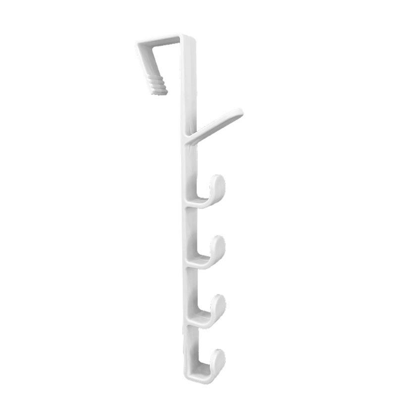 Cabinet closet door back hook door back perforation-free door behind the wall hanging storage hook