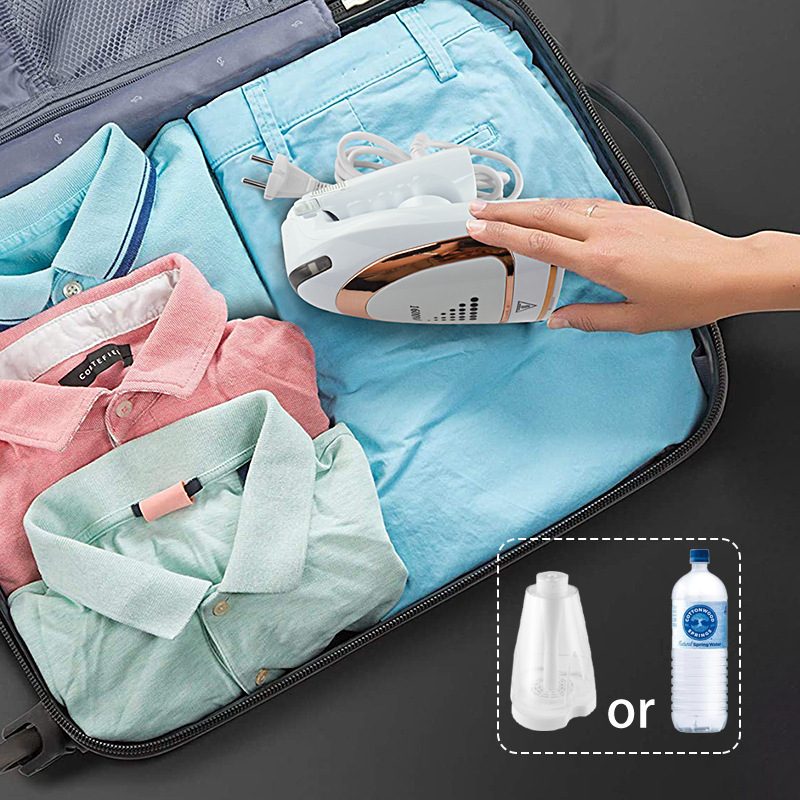 Portable hanging ironing machine Mini ironing household steam brush rotary folding travel electric ironing machine