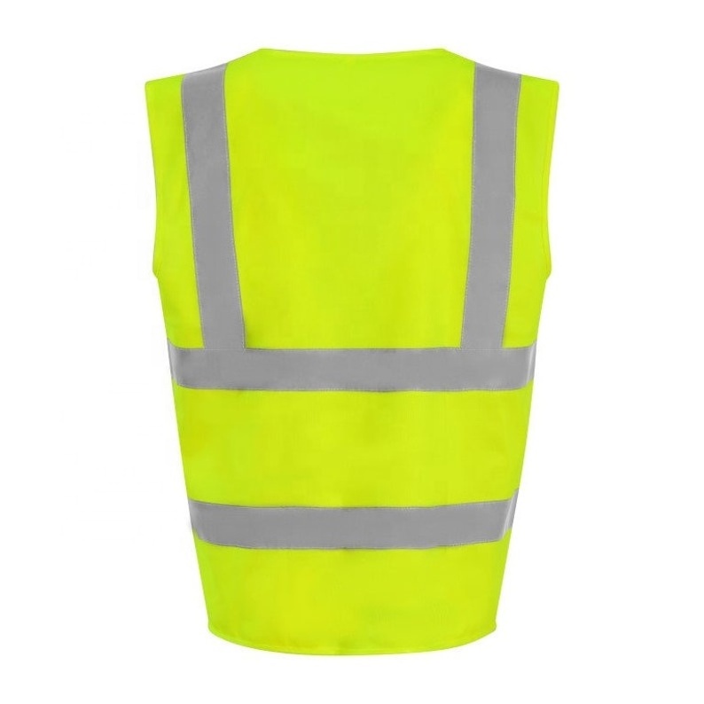 High Vis Vest Hi Viz Safety Reflective Event Safety Personalized Visibility Jacket Coat Waistcoat