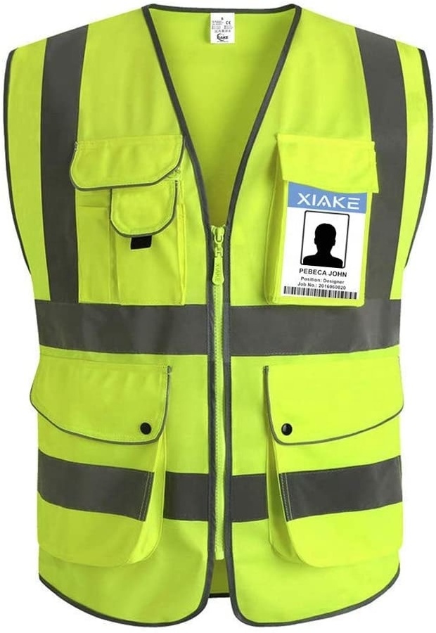 Hot Sale Reflective Vest High Visibility Safety At Night Reflective Vest