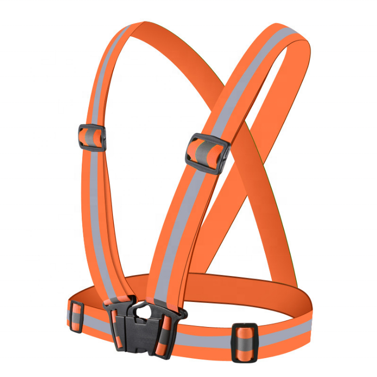 Work Suspenders for Men Heavy Duty Reflective Safety Suspenders Tool Belt Suspenders with X-Back 2