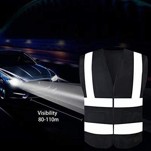 Hi-Viz Safety Vest Harness Type Reflective Safety Vest HI VI Vest Meets ANSI Standards 2 Class Breathable Neon