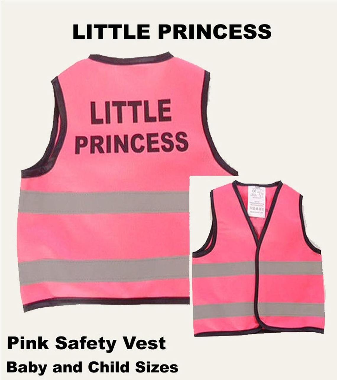 Hearing Impaired Children Vest Printed Custom Reflective Safety Yellow Orange HiVis Sport Group School Baby Toddler Sz 0-6 mo to