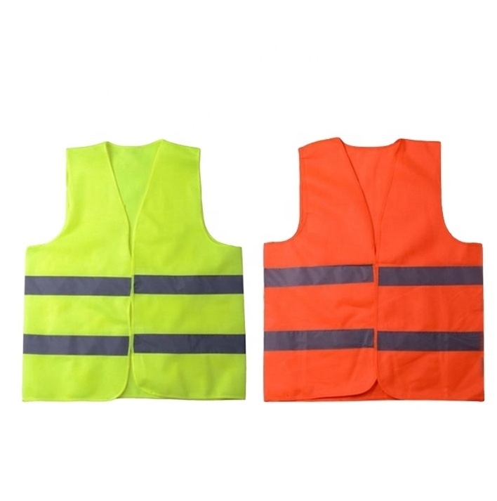 Hook and Loop closure safety vest reflective running vest for men and women