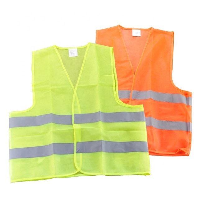 Safety Vest Yellow  Class 3 High-Vis Vest High Visibility Reflective Safety Vest with Reflective Strips Breathable Fluorescent