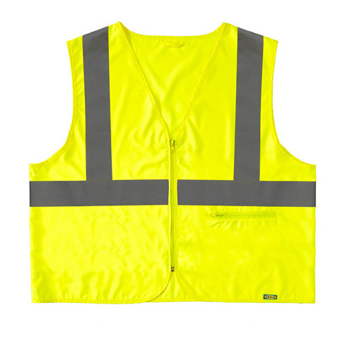 Safety Vest Yellow  Class 3 High-Vis Vest High Visibility Reflective Safety Vest with Reflective Strips Breathable Fluorescent