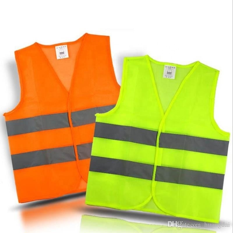 Safety Vest Yellow  Class 3 High-Vis Vest High Visibility Reflective Safety Vest with Reflective Strips Breathable Fluorescent