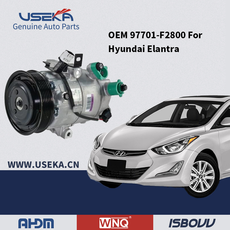 97701-A5800 97701-F2800 AC Compressor with Clutch For Hyundai Elantra Kia Forte Soul