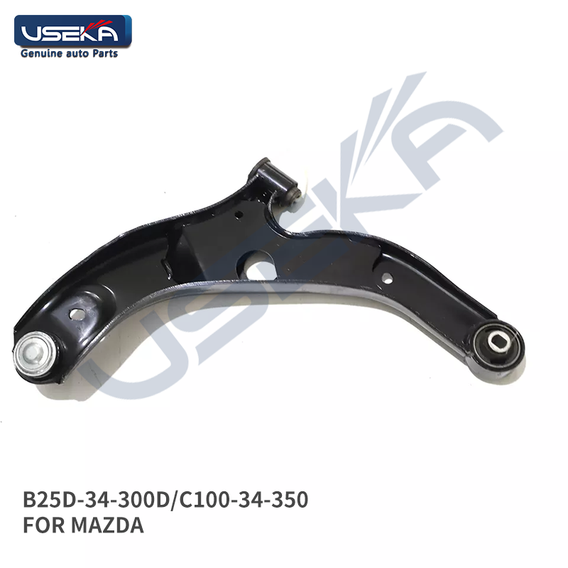 USEKA OEM B25D-34-300D C100-34-350 suspension car parts front lower control arms kit C10034300 premacy 323 for Mazda