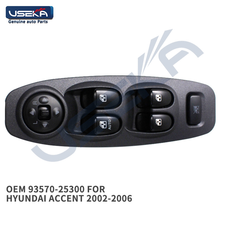 OEM 93570-25300 Wholesale Auto Parts Electric Power Master Left Drivers Side Power Window Switch For Hyundai Accent 2002-2006