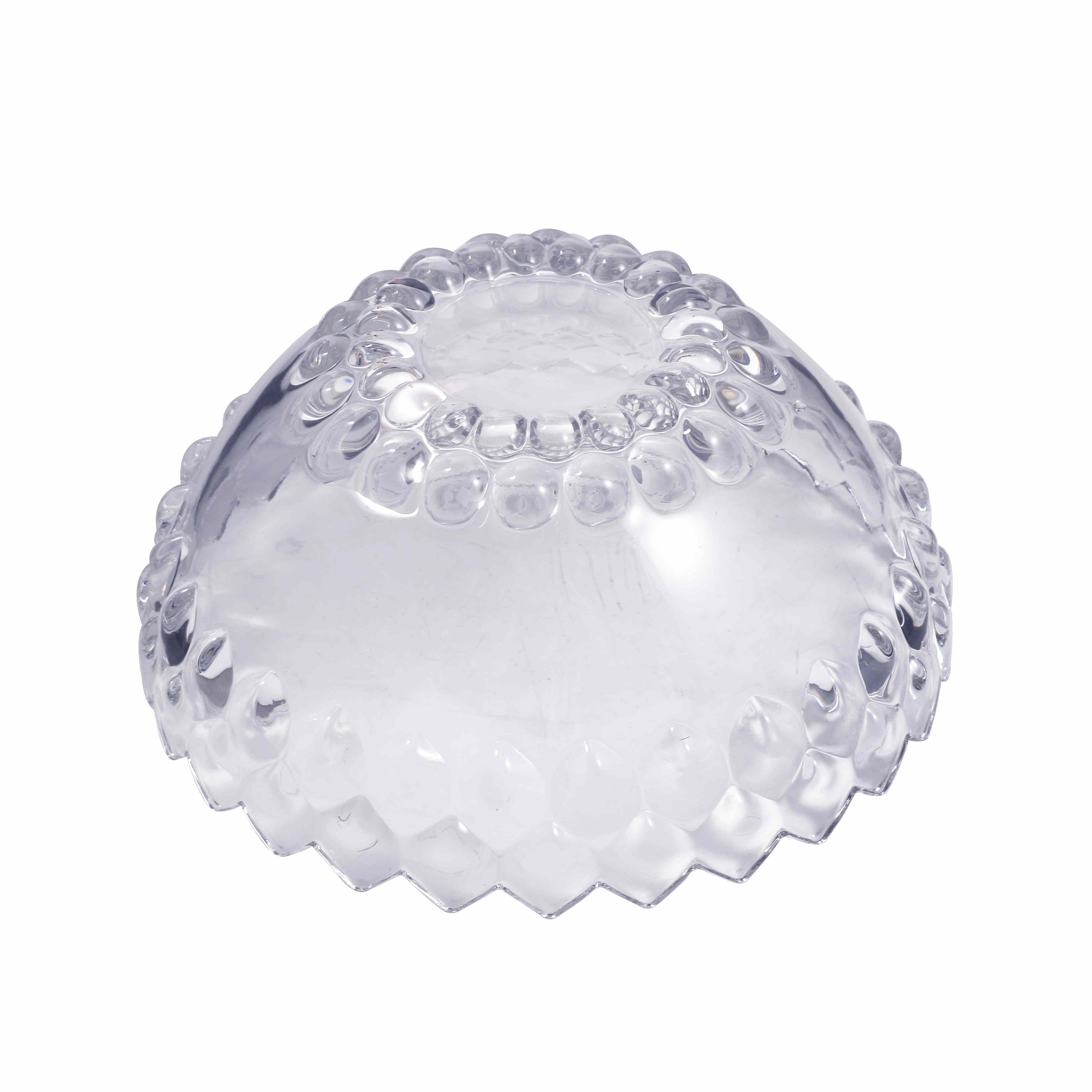 Crystal Cut Glass Fruit and Salad Pasta Serving Bowl 24 cm