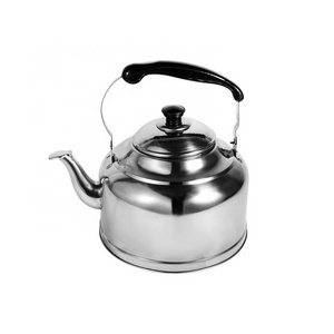 Wholesale Silver Stainless Steel Induction cooker and gas stove Large Capacity Turkish Tea Pot Kettle 10L