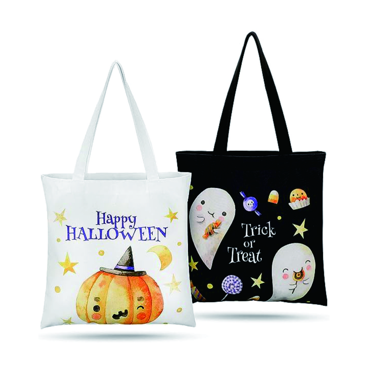 Candy Bags Multipurpose Reusable Goody Bucket for Kids Halloween