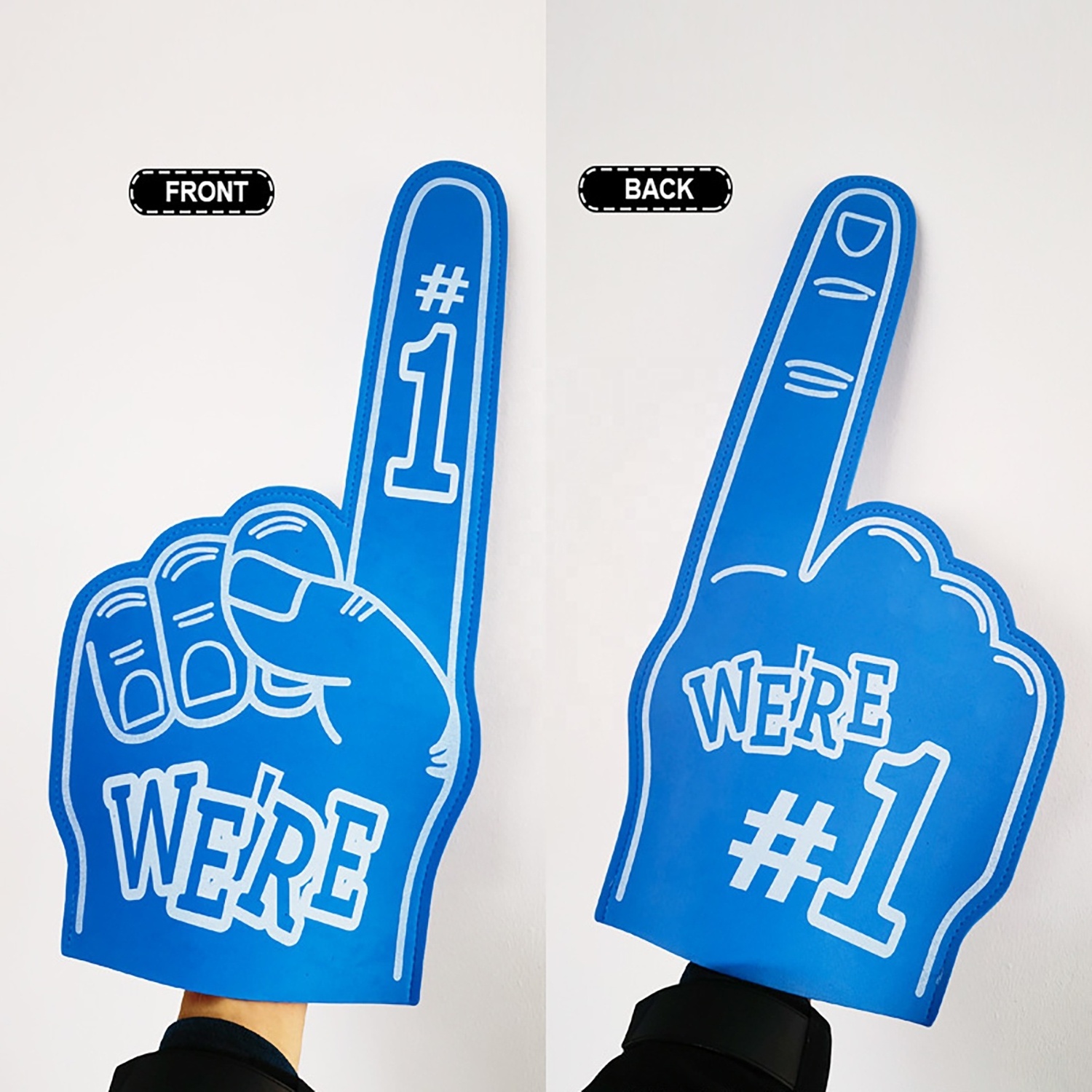 Big Number 1 Universal Hand Sports Events Games School Business Cheerleading Fan EVA Foam Fingers