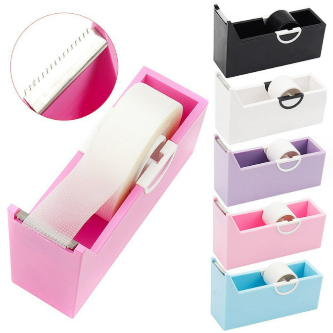 lash adhesive tape cutter eyelash tape dispenser lash supplies accessories