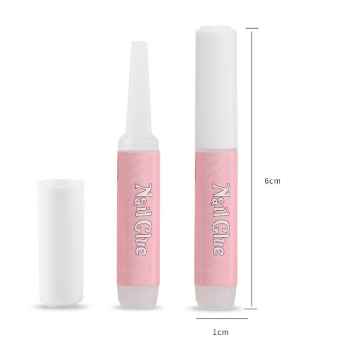 Customized Logo Nail Tip Glue Gel Acrylic 2g Mini Press on Nail Gel Glue Private Label 7G Brush on Nail Glue Strong Adhesive