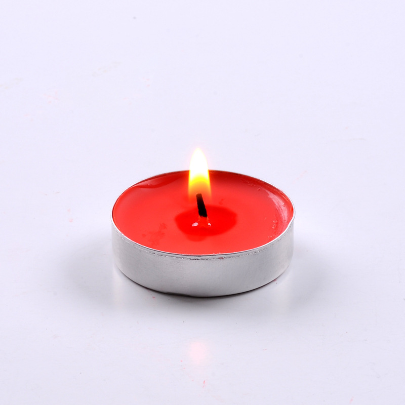 China 2hrs Best Price Shopping Paraffin Wax White Tea Light Candle