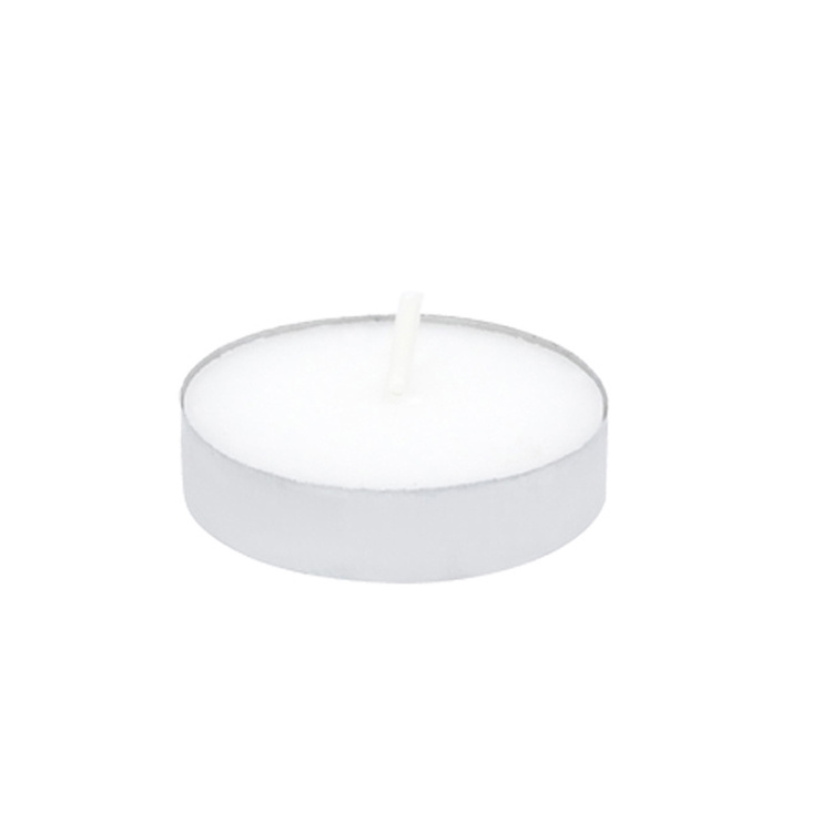 White Tealight Candle Paraffin Wax Candle for wedding