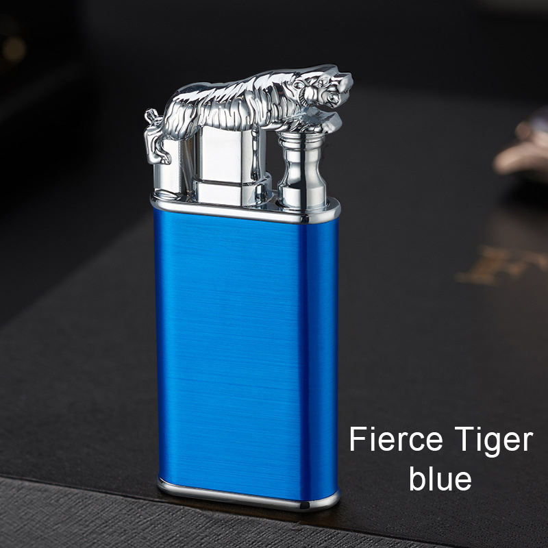 Wholesale Lighters Factory Direct Sales Manual Spice Machine Dragon Lighter