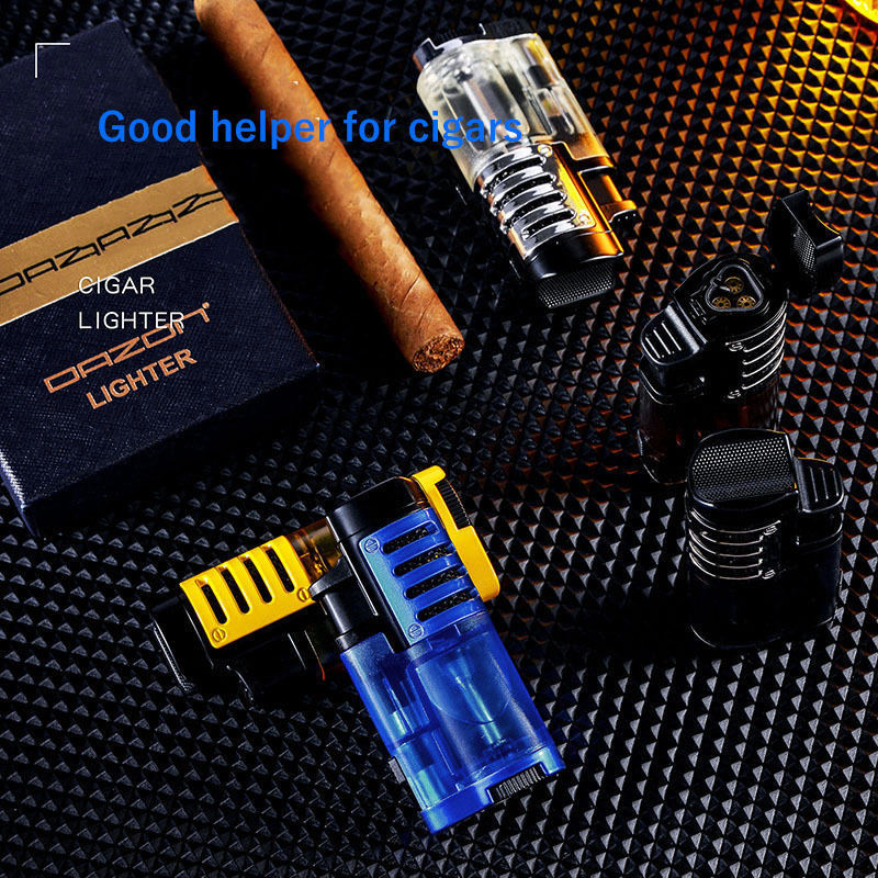 Wholesale Hot Sale Wholesale OEM Vaper Smoke Rechargeabble Hookah Pen Cigarette Gas Lighter Metal Color Box American Style 50pcs