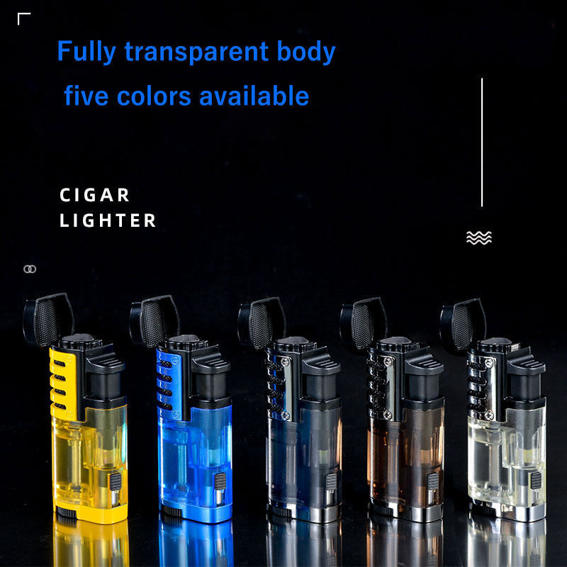 Wholesale Hot Sale Wholesale OEM Vaper Smoke Rechargeabble Hookah Pen Cigarette Gas Lighter Metal Color Box American Style 50pcs