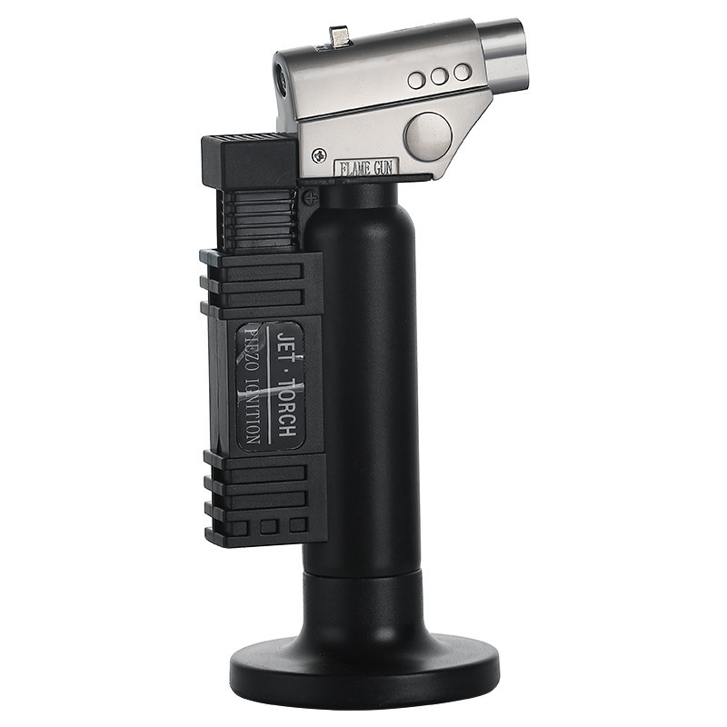 Hot selling wind proof multifunctional high-temperature cigar with repeated inflation gun lighter