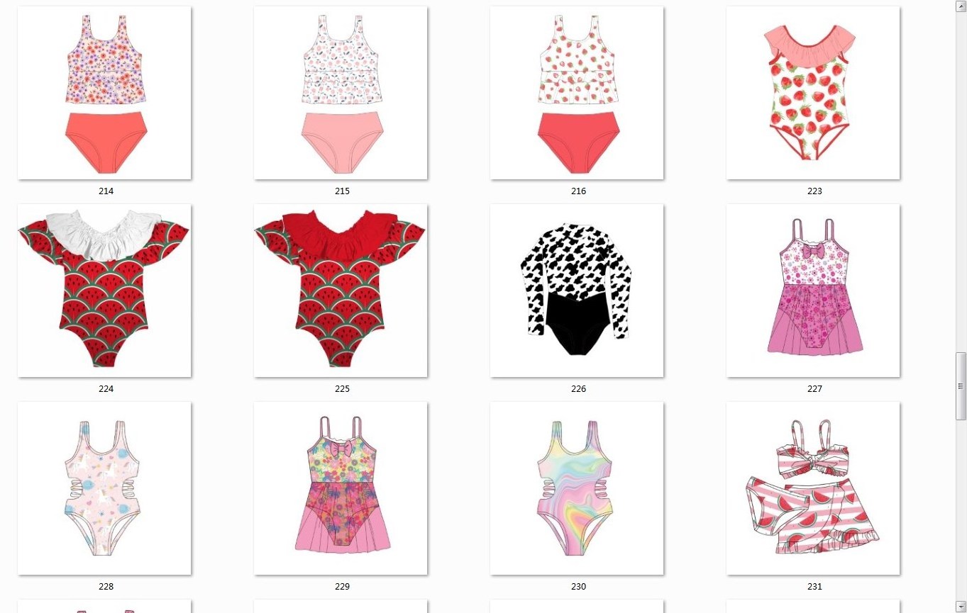 Yiwu Yiyuan Garment OEM little girls bathing suit sexy custom prints swim suits for baby girls boutique swimsuit for children