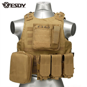 ESDY 8 Colors Combat Tactical Vest Camouflage Safety Vest Construction