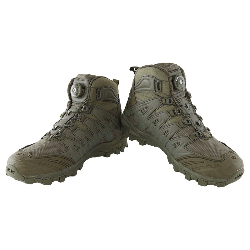 ESDY Men Outdoor Tactical Boots Waterproof Hiking Combat Boots