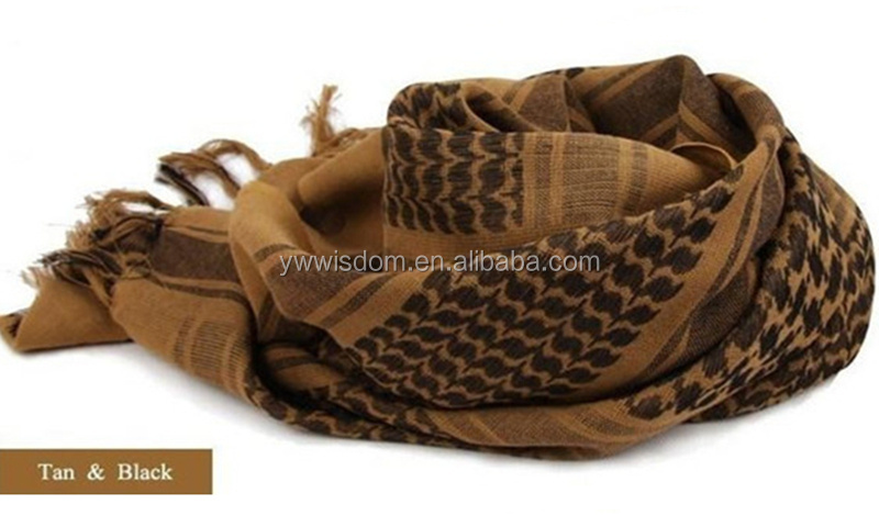 ESDY Tactical Windproof Shemagh Desert ARAB Scarves Hijabs Combat Scarf