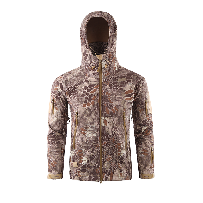 Esdy Outdoor Camping Softshell Jacket Clothing Tactical Fleece Winter Hunting Jacket