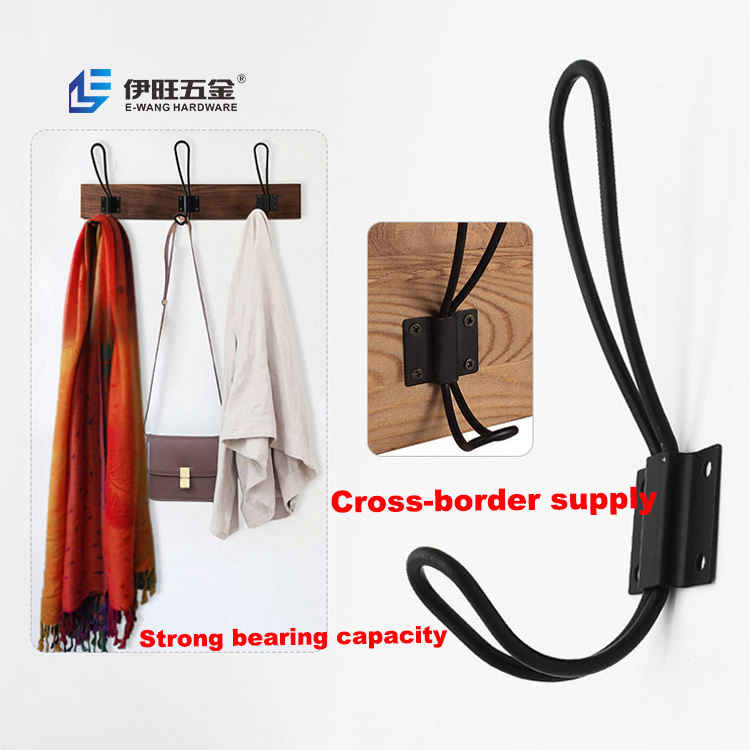 YIWANG Four Screws Reinforcement Wall Hanging Wooden Suspension Hanger Hooks