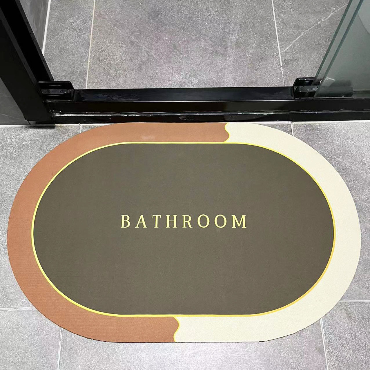 super absorbent floor mat bathroom absorbent diatom mud soft diatomite bath mat 40*60cm