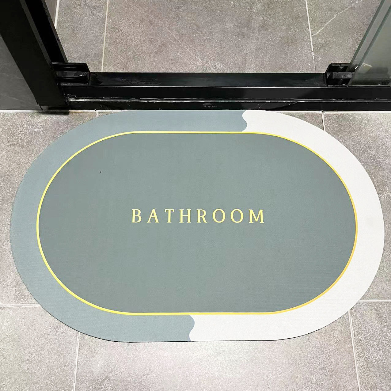 super absorbent floor mat bathroom absorbent diatom mud soft diatomite bath mat 40*60cm