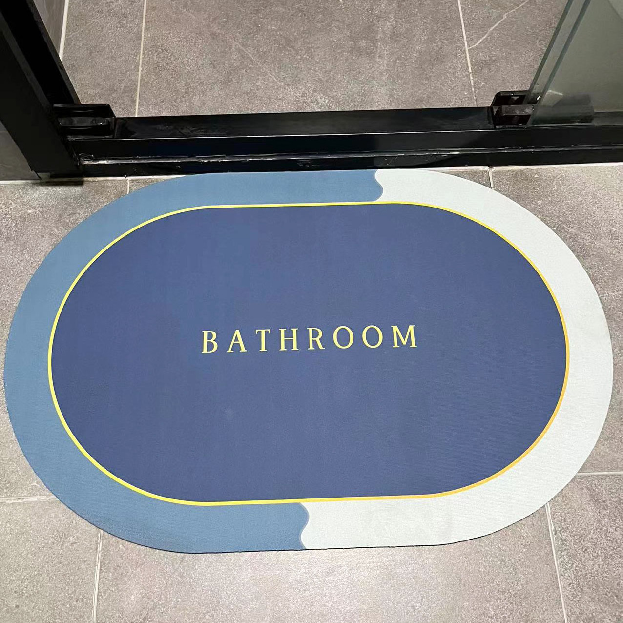 super absorbent floor mat bathroom absorbent diatom mud soft diatomite bath mat 40*60cm