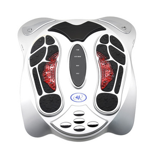 Electronic EMS Blood Circulation Massage Machine, Vibrating Infrared Tens Foot Massager