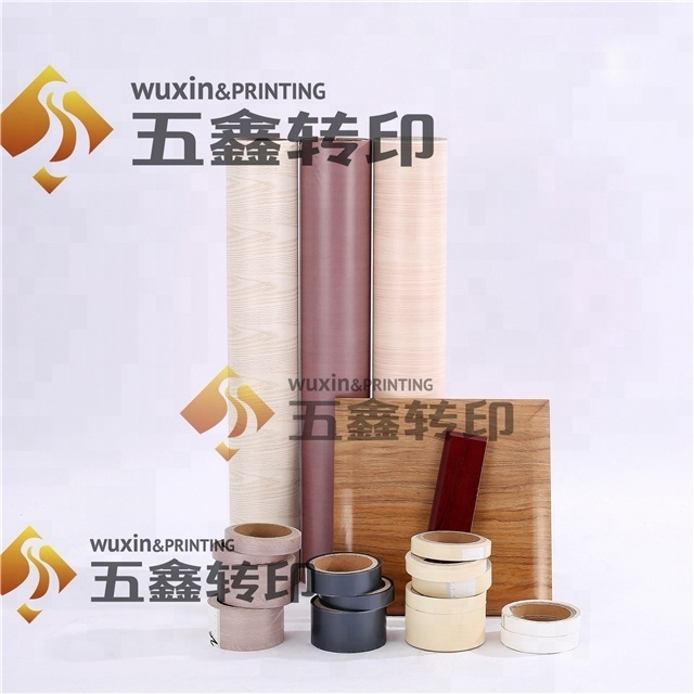 Wood Grain 1280 mm Hot stamping foil for WPC doors heat transfer film for PVC furniture