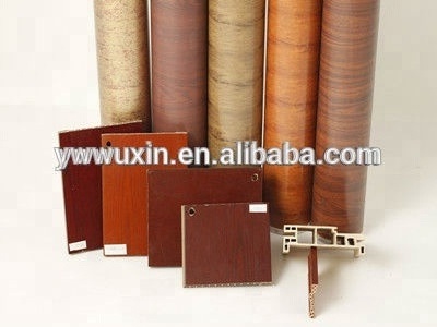 Wood Grain 1280 mm Hot stamping foil for WPC doors heat transfer film for PVC furniture