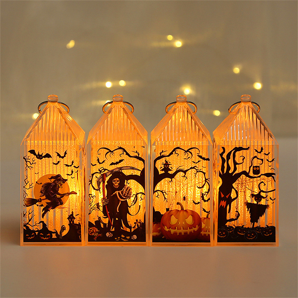 Cheap Halloween LED Light Pumpkin Lantern Gift Halloween Party Decoration Light Lantern