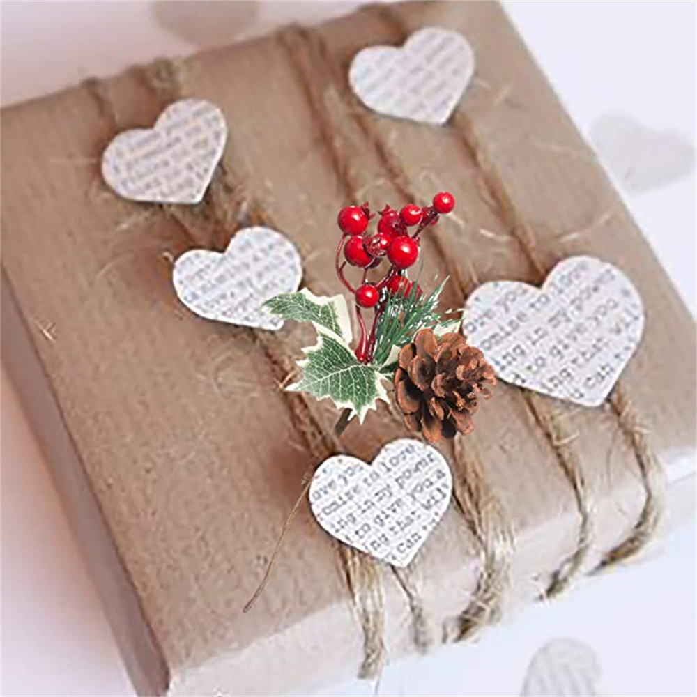 Artificial Christmas Picks Assorted Red Berry Picks Stems for Christmas Floral Arrangement Wreath Winter Holiday Decor