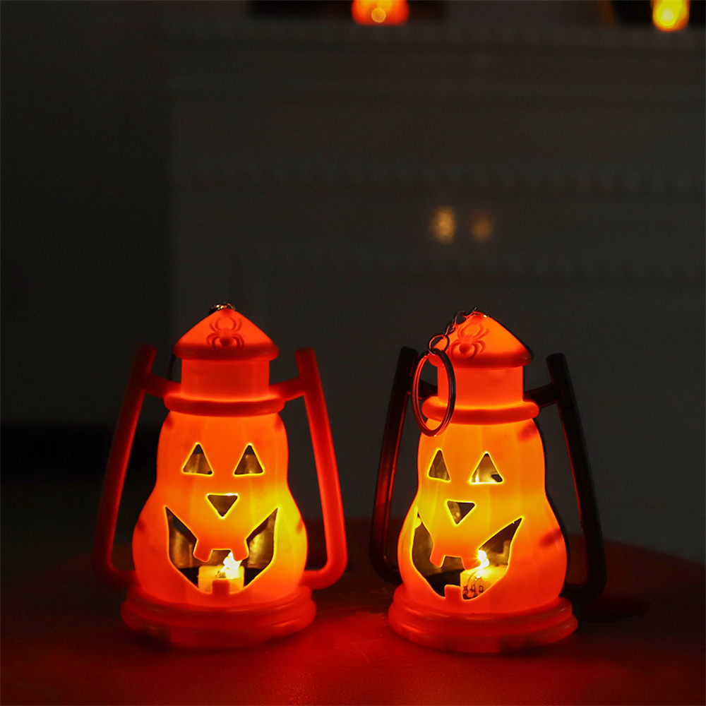 Cheap Halloween Decorative Luminous Pumpkin Lantern Creative Ghost Festival Night Lantern Halloween Pumpkin Lantern