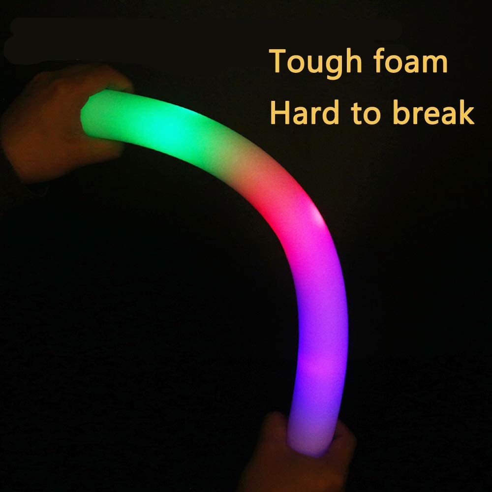 Custom Logo Led Foam Sticks Glow Sticks Flashing LED Sticks Party Supplies Light Up Toys for Neon Party