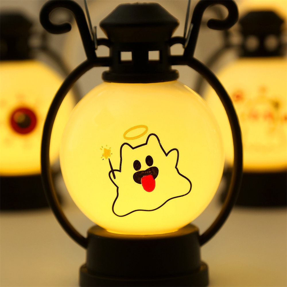 Cheap Halloween Decorations Indoor and Outdoor Yard Garden Lawn Party Lantern LED Lights Mini Halloween Lantern Light Decoration