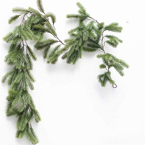 Artificial Christmas Garland Pine Cypress Greenery Garland Holiday Outdoor Winter Decor