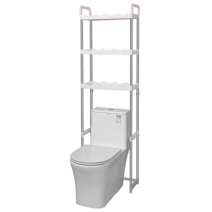 Wholesale 3 Tiers Over Toilet Washing Machine Rack Saving Space Bathroom Storage Racks Storage Shelves KR-01