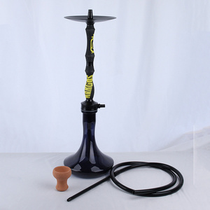 Factory direct sale Arab hookah set chicha customization shisha hookah glass hookah  shisha with hose