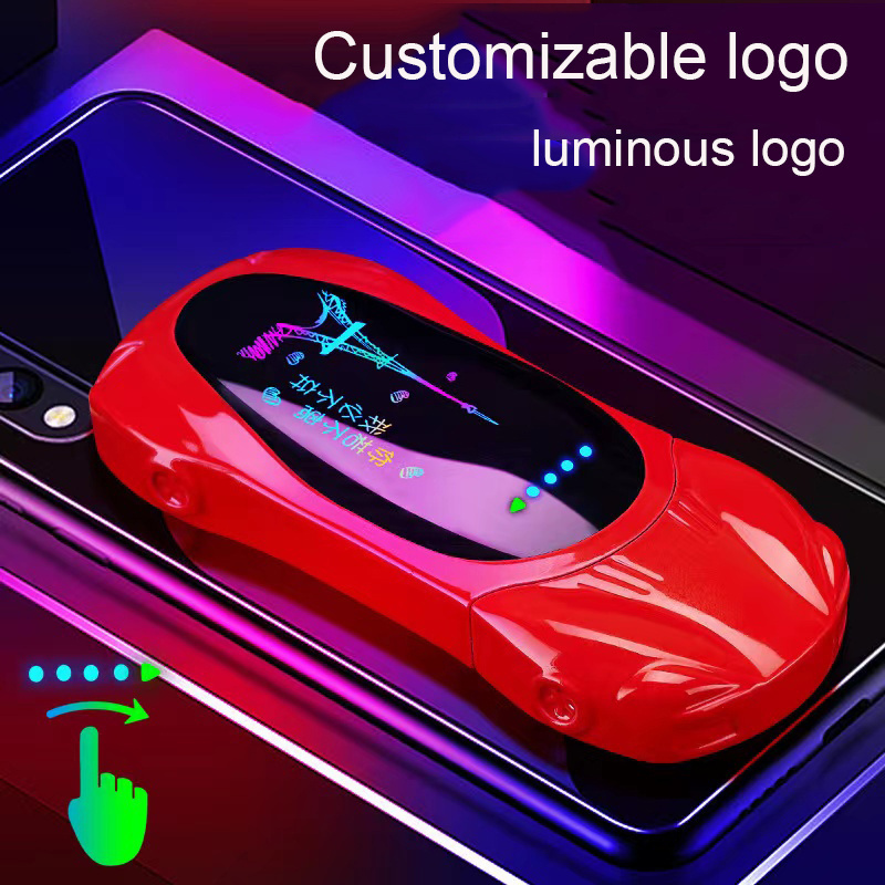 New Fasion Custom Color Luminous Pattern Logo Electric Lighter Rechargeable Double Arc Lighter Usb Lighter